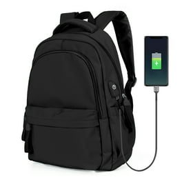 Simple Black Backpacks for High School Women Waterproof Middle School Bag for Students Casual Daypack Bookbag Lightweight College Back Pack for Men Walmart