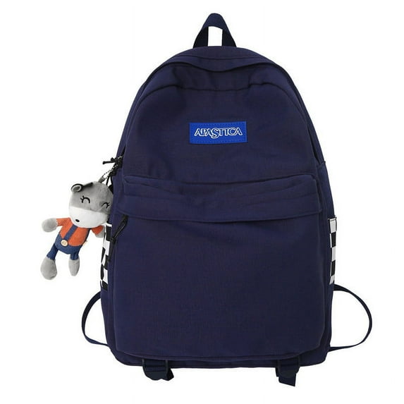 School Bag Harajuku Simple Junior High School Student Backpack Day Backpack