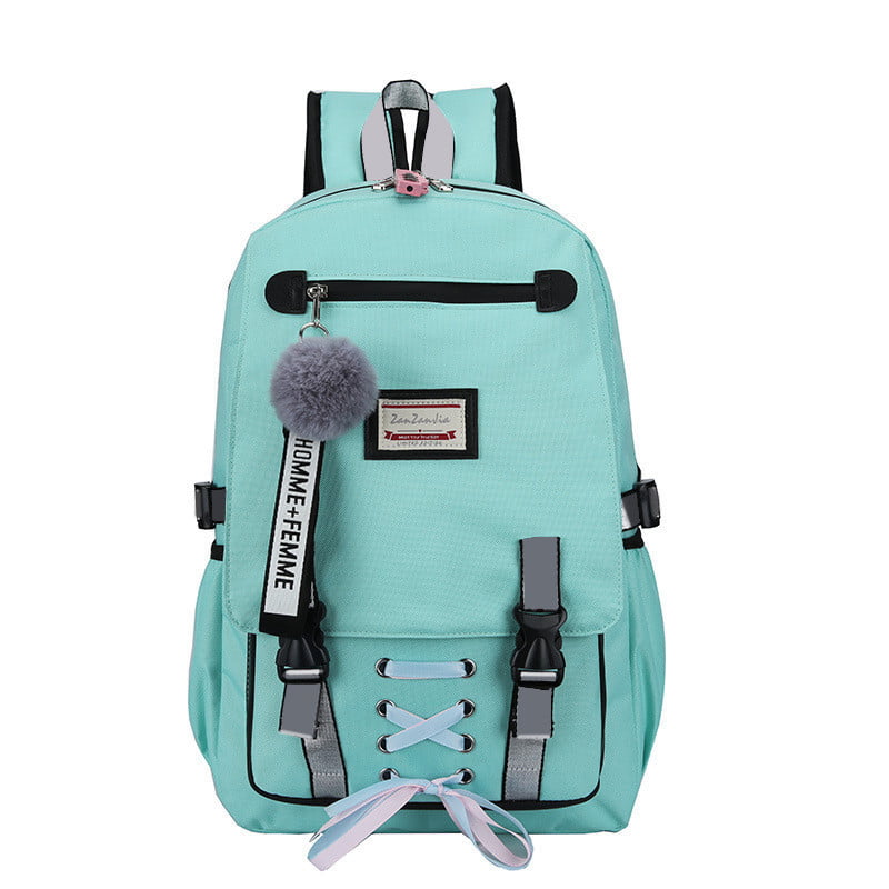 appear Duplication Highland School Bags Large Bookbags for Teenage Girls USB with Lock Anti Theft  Backpack Women Book Bag Youth Leisure College - Walmart.com