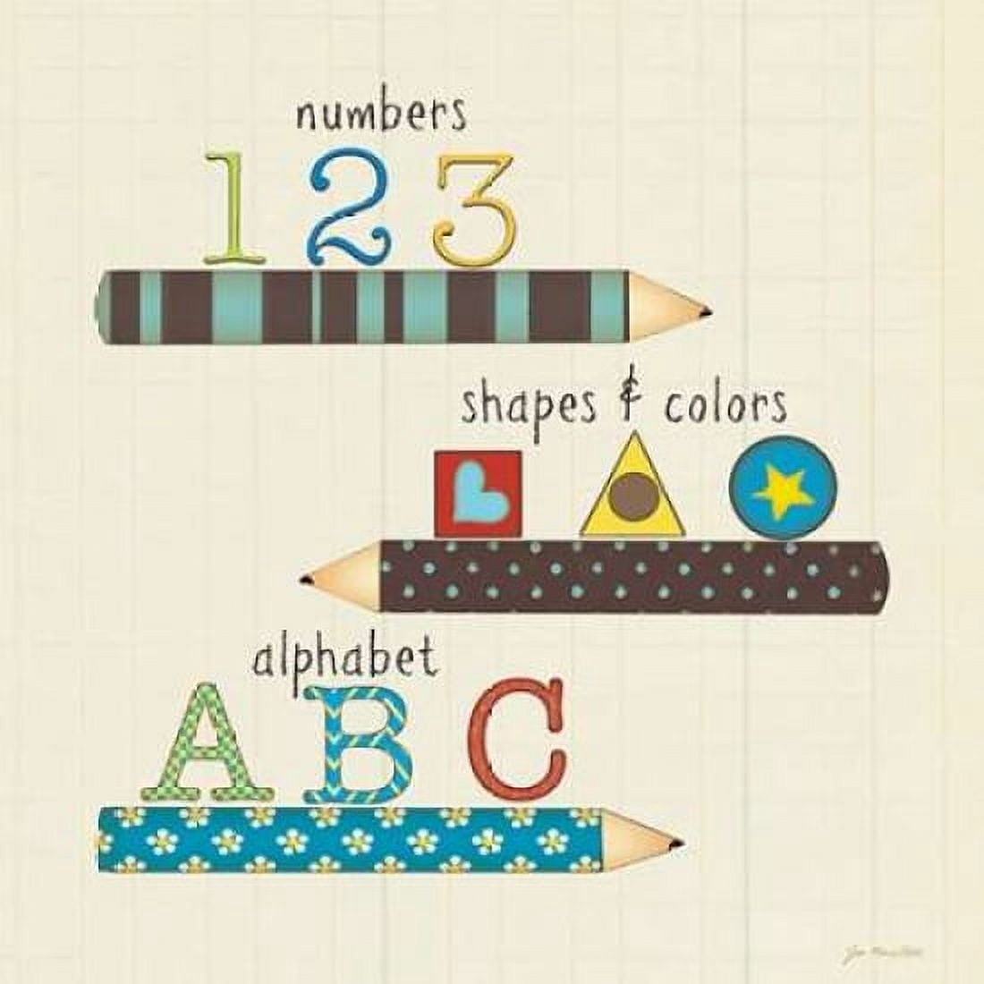 School Basics Canvas Art - Jo Moulton (24 x 24)