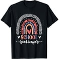 thumbnail image 1 of School Bookkeeper School Bookkeeping Rainbow T-Shirt, 1 of 4