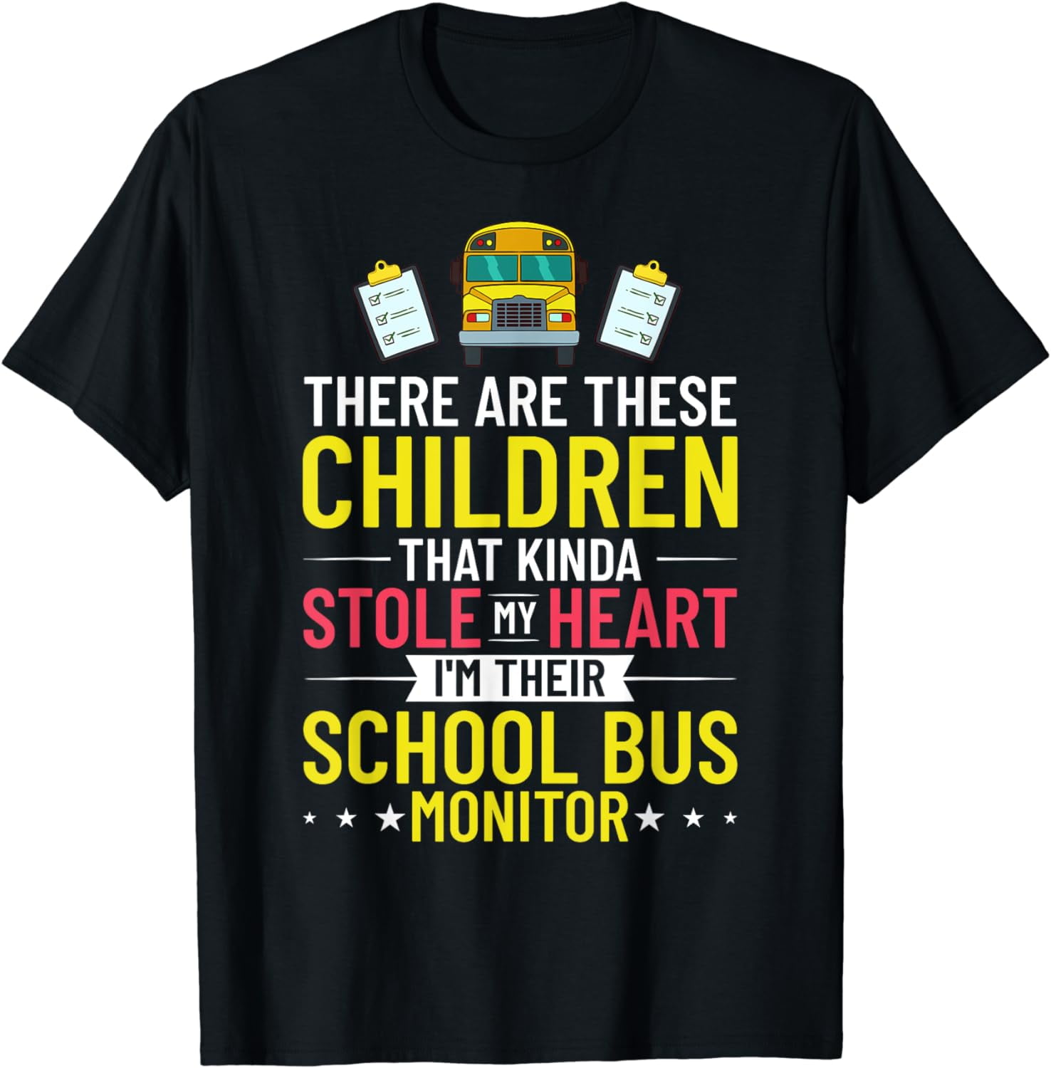School Bus Attendant Assistant Appreciation T-Shirt - Walmart.com
