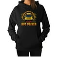 thumbnail image 1 of School Bus Driver Appreciation Hoodie - Perfect Back-to-School Gift - Unique Thank You Graphic Sweatshirt for Women - High-Quality, Comfortable Educator's Apparel - USA Printed - XX-Large Black, 1 of 3