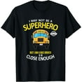 thumbnail image 1 of School Bus Driver Shirt - Bus Driver Superhero Shirt Gift T-Shirt, 1 of 4