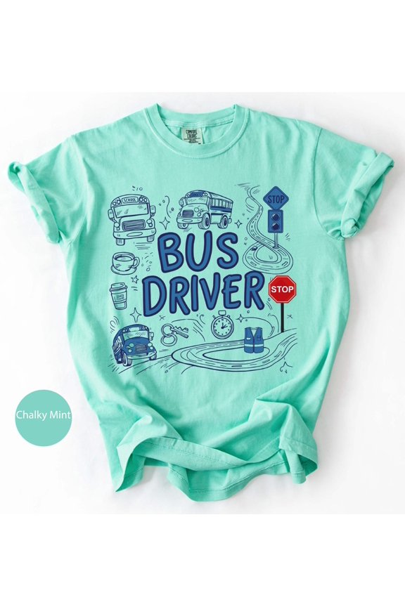 School Bus Driver TShirt Back to School Tee