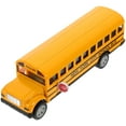 thumbnail image 1 of School Bus Pull Back Car with Pull-Back Action Model Kids Musical Toys Mini Child Campus Alloy, 1 of 6