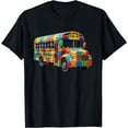 thumbnail image 1 of School Bus Puzzle Pieces Autism Awareness Month Support T-Shirt, 1 of 4