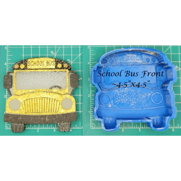 School Bus Silicone Freshie Mold