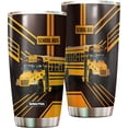 thumbnail image 1 of School Bus Tumbler 20oz - Bus Driver Tumbler - Bus Driver Appreciation Gifts - Yellow School Bus Driver Mug - Christmas Presents, 1 of 6