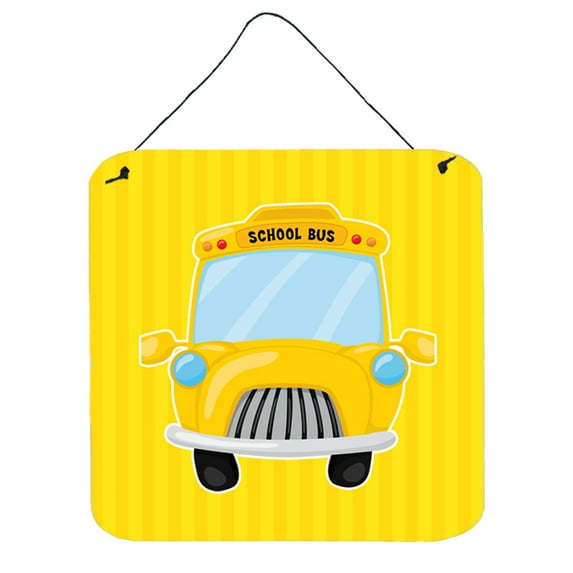 School Bus Wall or Door Hanging Prints