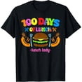 thumbnail image 1 of School Cafeteria Worker Lunch Lady 100 Days Of Lunch T-Shirt, 1 of 4