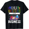 thumbnail image 1 of School Cafeteria Worker Lunch Lady Food Tray Child Nutrition T-Shirt, 1 of 4
