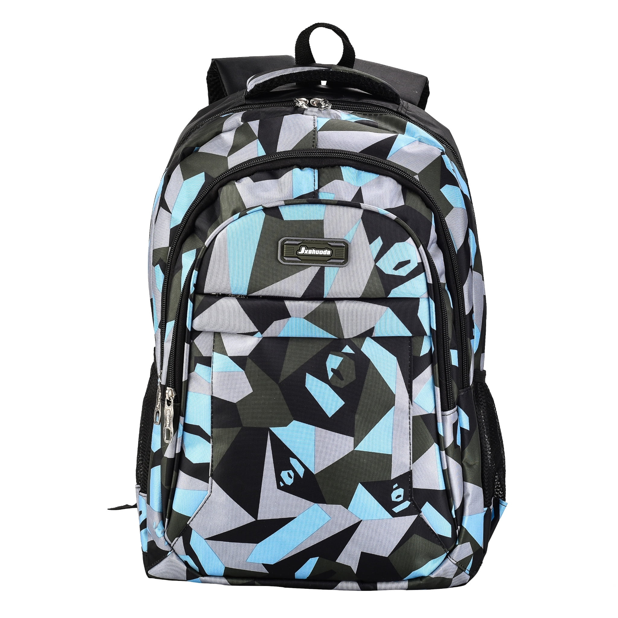 Abstract Realm II Geometric Backpack for School, Travel, Work, Camping ...