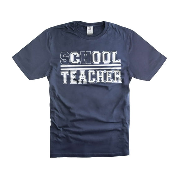 School Cool Teacher Shirt Mens Womens Teacher Shirts Funny Teacher Gift Ideas Teacher Birthday Gift (4X-Large Navy Blue)