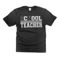 thumbnail image 1 of School Cool Teacher Shirt Mens Womens Teacher Shirts Funny Teacher Gift Ideas Teacher Birthday Gift (Small Black), 1 of 6