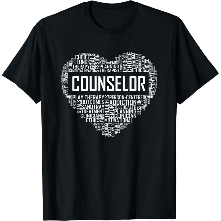 School Counselor Full Heart Appreciation Gift T-Shirt School Counselor Full Heart Appreciation Gift T-Shirt