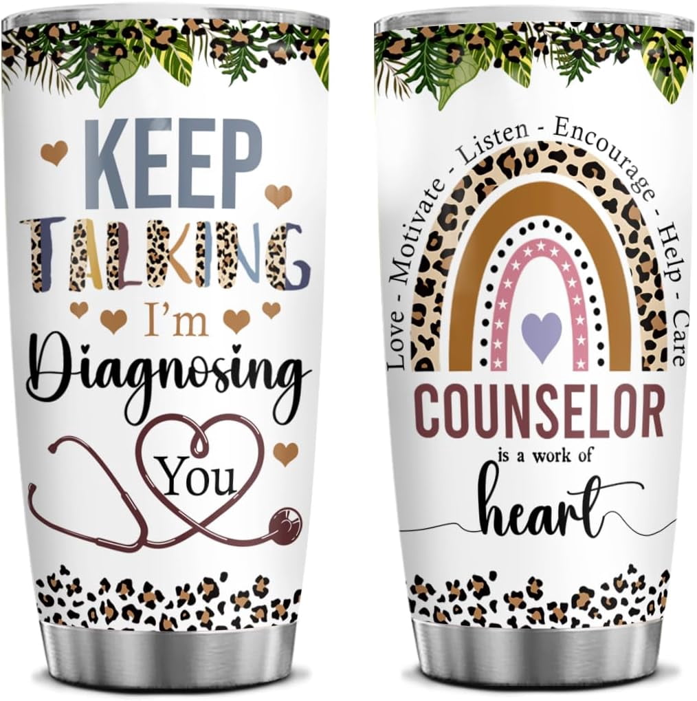School Counselor Gifts 20 Oz Tumbler, Diagnosing You Psychology Gifts, Counselor Appreciation Gifts, Gifts For Counselors, School Psychologist Gifts, Counselor Gifts For Women, Gifts For Therapists