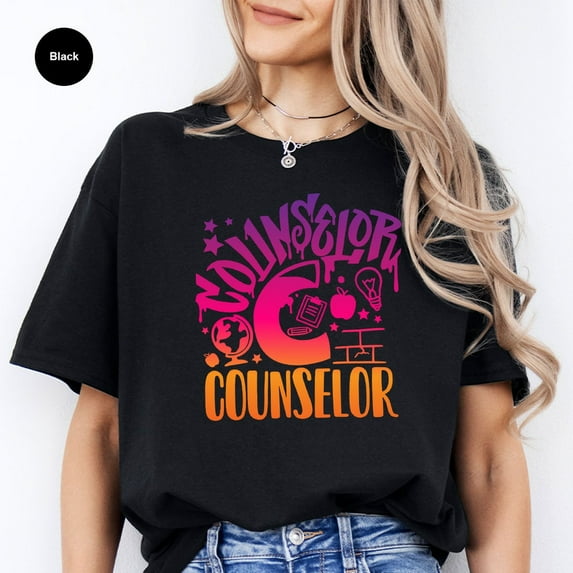 School Counselor Shirt, Counselor Shirt, Cool Shirt For School Staff, Gift for Teachers, Back to School Shirt, School Team Shirt, SL2663