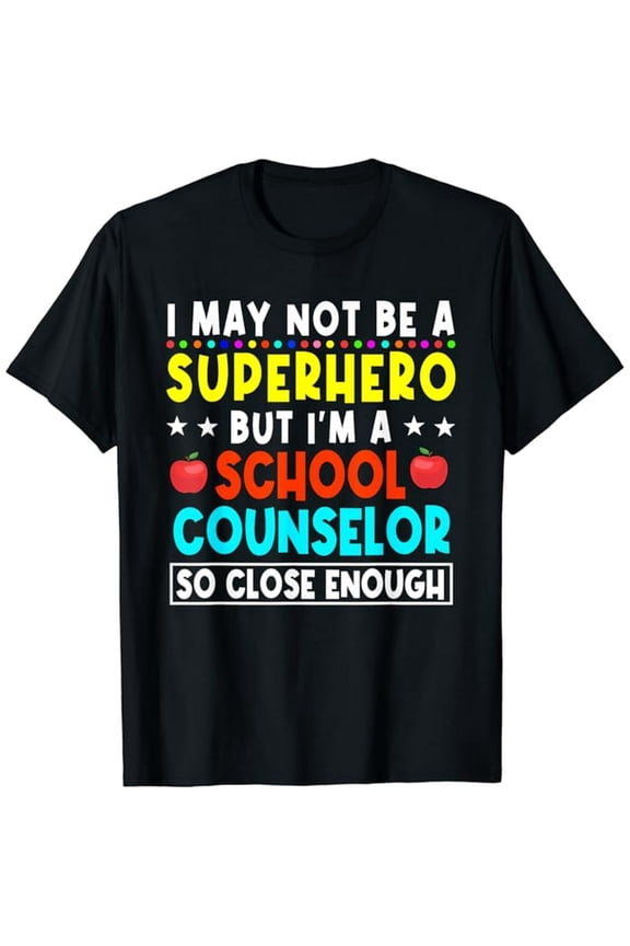 School Counselor Superhero Student Guidance Counselor T-Shirt