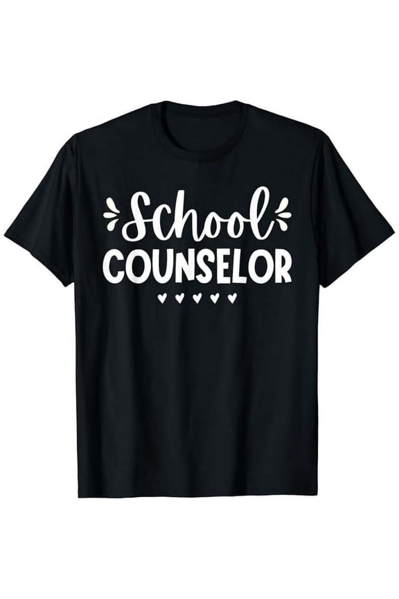School Counselor Teacher Guidance Counseling Back To School T-Shirt