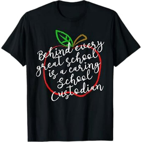 School Custodian Appreciation Gift T-Shirt