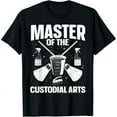 thumbnail image 1 of School Custodian Design For Men Women Cleaning Janitor T-Shirt, 1 of 7