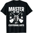 thumbnail image 1 of School Custodian Design For Men Women Cleaning Janitor T-Shirt, 1 of 4