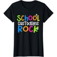 thumbnail image 1 of School Custodians Rock Back to school - Janitor T-Shirt, 1 of 3