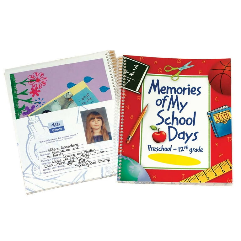 【税込】 Memory Keepsake Book, Days School Album Preschool for 青年漫画