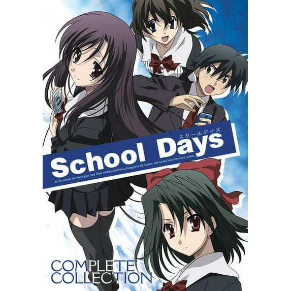 School Days Complete TV Series (DVD), Eastern Star, Anime