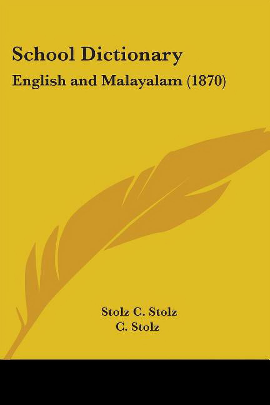 Vasala Menon Malayalam-English/English-Malayalam Dictionary & Phrasebook by  Vasala Menon, Paperback, Indigo Chapters