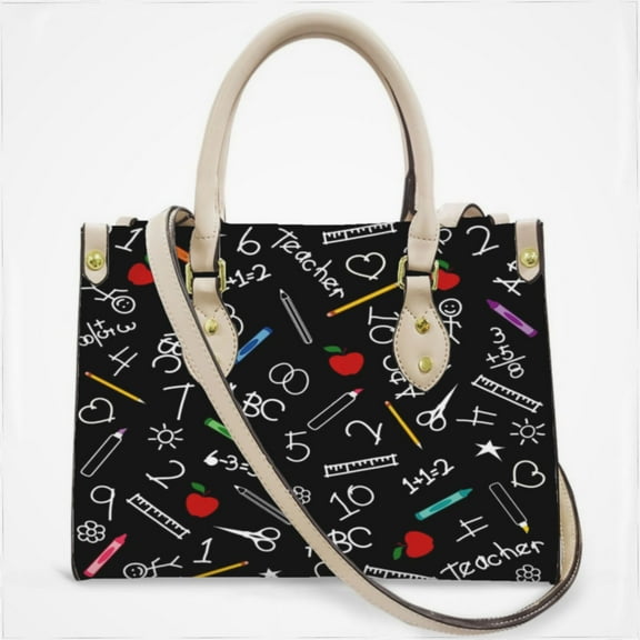 School Education Cross Body Bags For Women Small Leather Female Handbags Fashion Top-Handle Totes