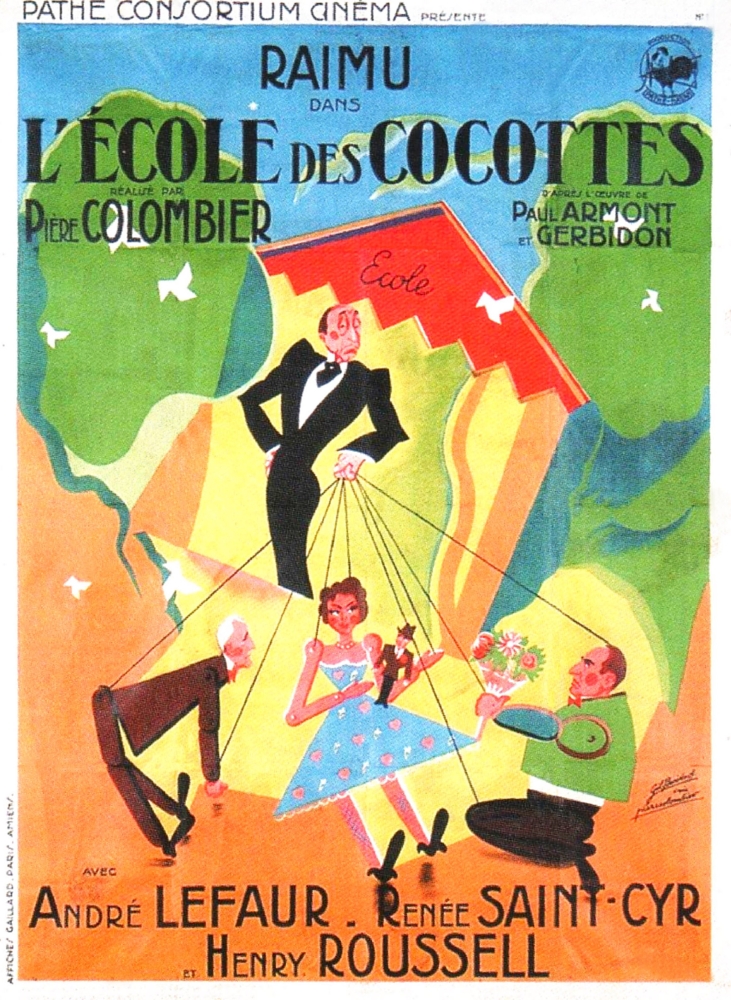 School For Coquettes Canvas Art - (24 x 36)