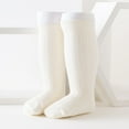 Infant Baby Girls Boys Cotton Socks HandStitched Kids Knee High Socks