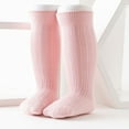 Infant Baby Girls Boys Cotton Socks HandStitched Kids Knee High Socks