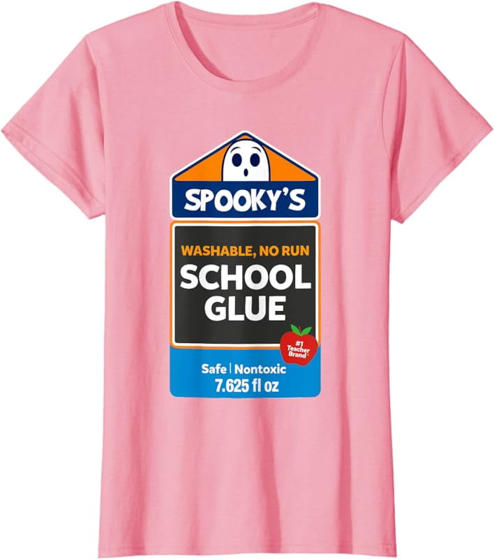 School Glue Halloween Costume for Teachers Students TShirt