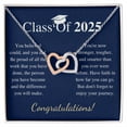 thumbnail image 1 of School Graduation Gift, Graduation Gift for Her, Graduation Gift for Daughter, College Graduation ,Personalized Cross Necklace Gift with message card, 1 of 4