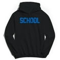 thumbnail image 1 of School Humor Graphic Black Men's Crewneck Sweatshirt Hoodie, 1 of 1