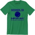 thumbnail image 1 of School Is Important But Baseball Is Importanter Funny Men' T-Shirt, 1 of 4