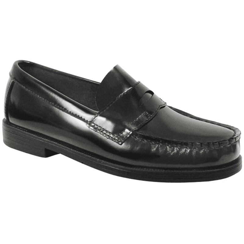 Pelle Santino - Black Penny Loafers - Best penny loafers India – The Dapper  Man