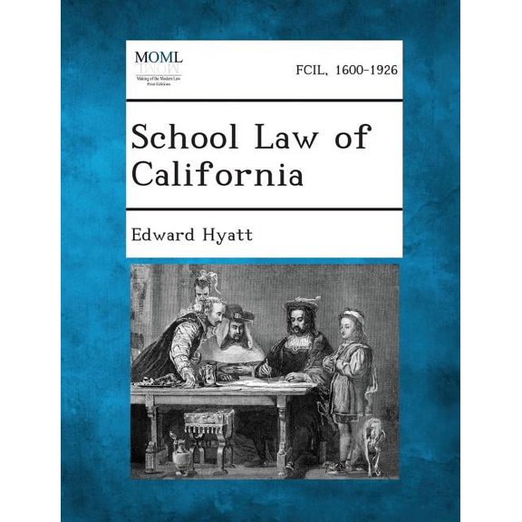 School Law of California (Paperback)