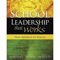 thumbnail image 1 of Pre-Owned School Leadership That Works: From Research to Results (Paperback) 1416602275 9781416602279, 1 of 1