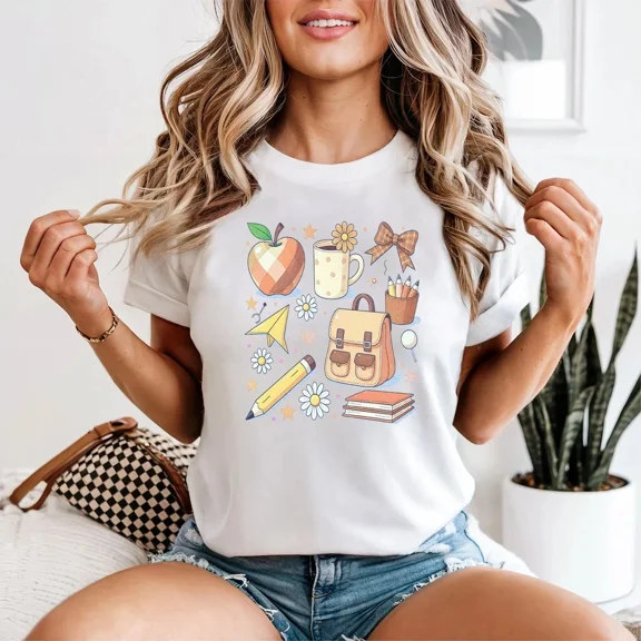 School Life Back To School T-Shirt Unisex S-5Xl Hot Trending Shirt Birthday Gift