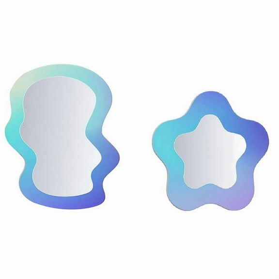 School Locker Mirrors Acrylic Locker Mirrors with Magnetic Backing Locker Accessories Mirrors Personal Makeup Mirrors