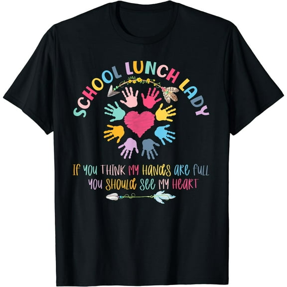 School Lunch Lady Women Cafeteria Worker Appreciation T-Shirt