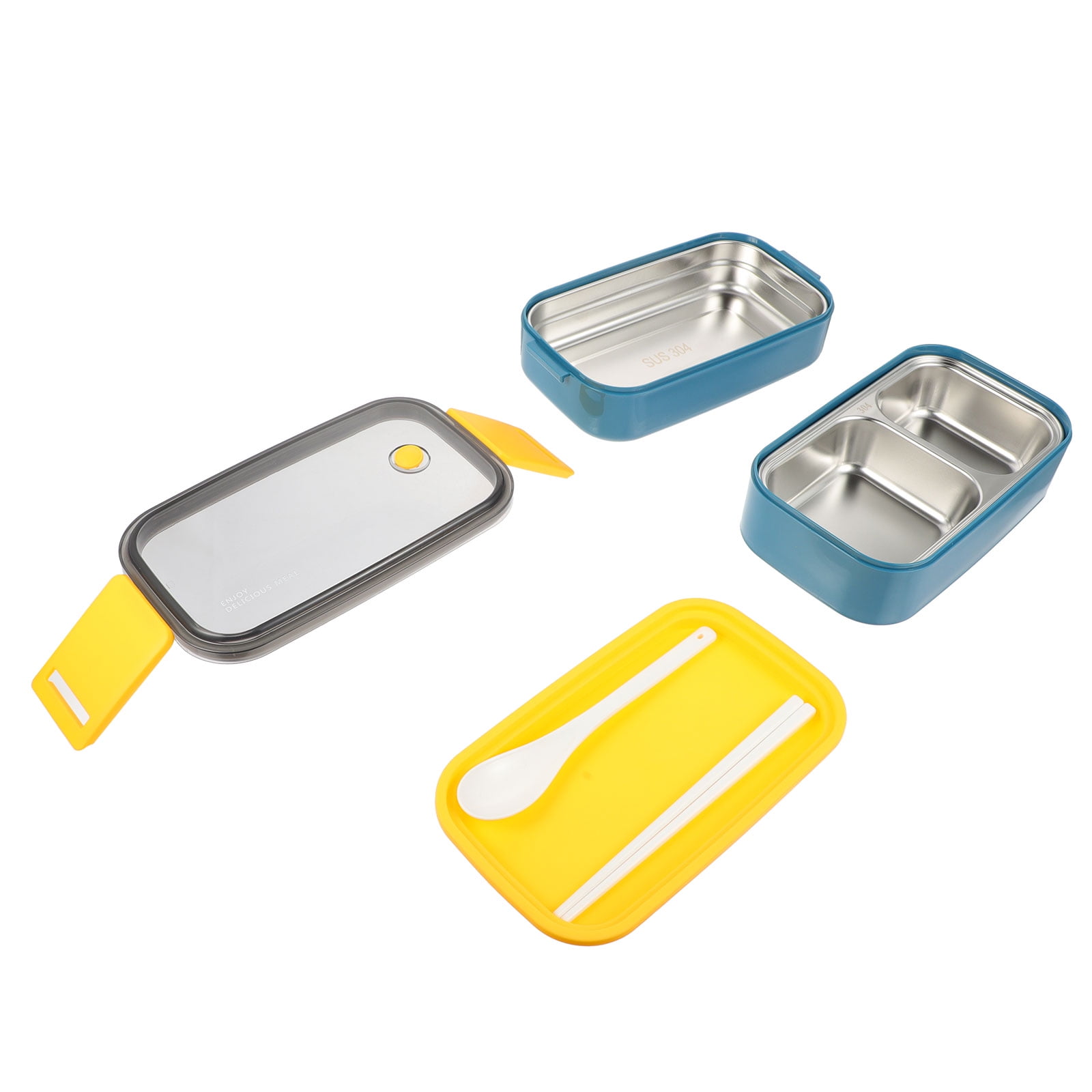 School Lunch Salad Dressing Container Stainless Steel Box Dedicated