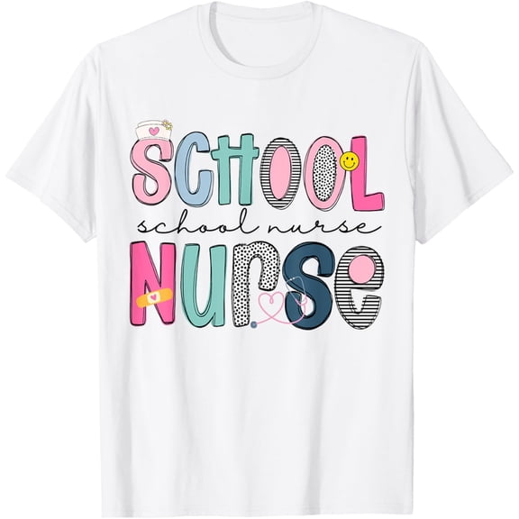School Nurse Appreciation Day for Best Nurses Back to School T-Shirt
