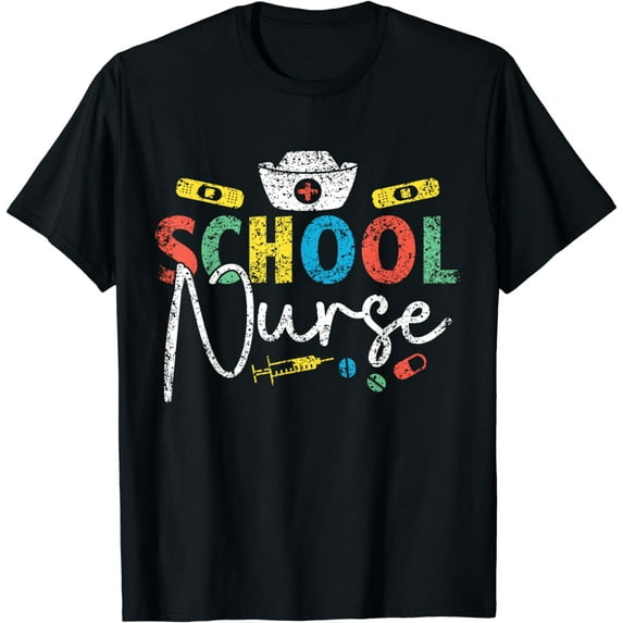 School Nurse Nurses Job Nursing School T-Shirt