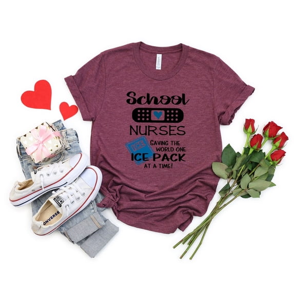 School Nurse Shirt, Funny Nurse Gift, Nursing Graduate Shirt, Teacher Nurse Shirt, RN Tee, School Nurse Appreciation Shirt