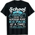 thumbnail image 1 of School Nurses Saving The World One Ice Pack At A Time T-Shirt, 1 of 5